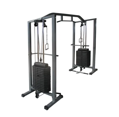 Poleas doble enfrentadas c/87 kg por lado