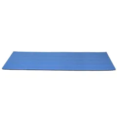 Colchoneta espuma polietileno 150 x 50 x 2cm - bicolor gris/azul