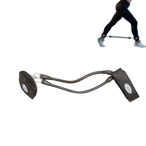 Banda elástica con tobillera tensión regulable doble goma