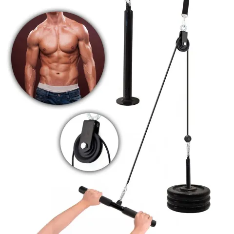Soporte polea alta - multigimnasio