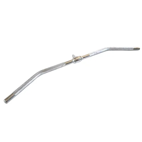 Barra dorsalera polea cromada maciza 120 cm