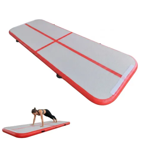Colchoneta Inflable gym acrobatica 3m x 1m con COMPRESOR