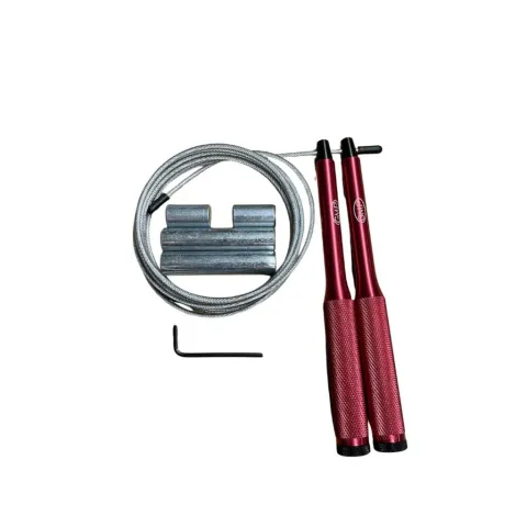 Soga Para Saltar Rulemanes Aluminio + Lastre Crossfit Boxeo hasta 210gr
