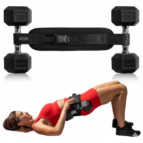 Cinturon para ejercicios de cadera y gluteos ''Hip Thrust''