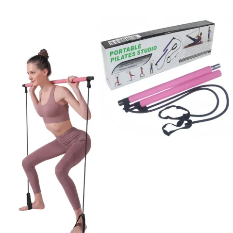 Barra Con Bandas Laterales Para Ejercicio Pilates