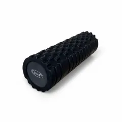 Rolo texturado 45 x 14 cm - macizo irrompible -NEGRO