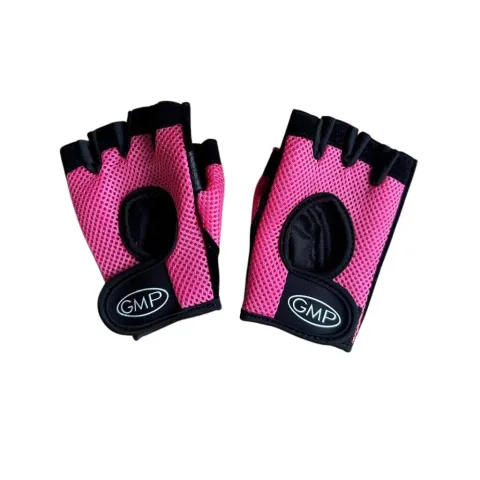 Guantes gimnasio para pesas GMP (par) - Talle S - ROSA