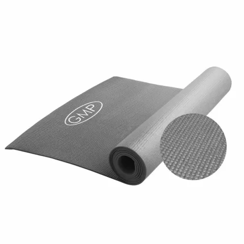 Colchoneta yoga mat PVC 3mm - GRIS
