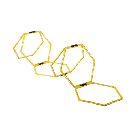 Anillos hexagonales de agilidad para entrenamiento de pies