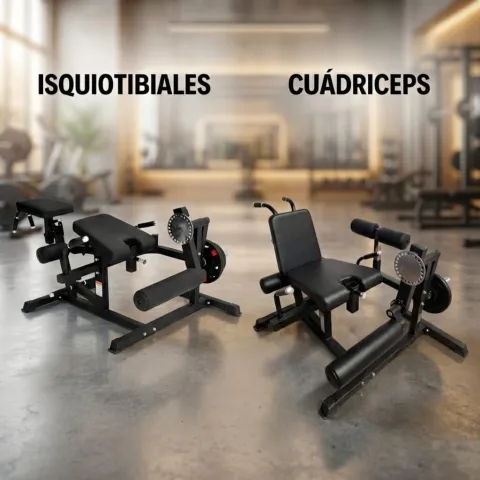 Maquina sillon cuadriceps e isquiotibiales