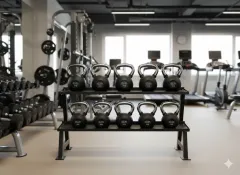 rack + kettlebell