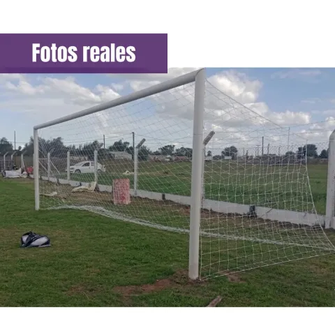 Redes para 2 arcos de futbol 11 -2,8mm - SIN BOLSO