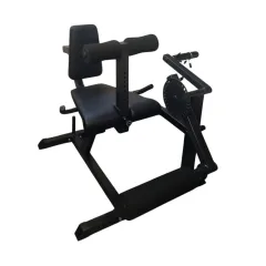 Sillon de cuadriceps e isquiotibiales a discos profesional - Modelo Black