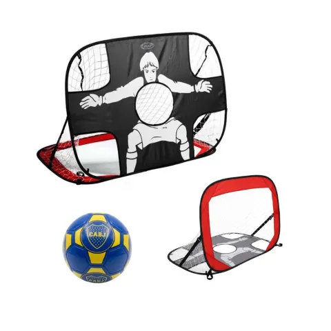 Arco De Fútbol Infantil + Pelota fútbol infantil N 2 BOCA