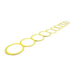 Escalera de coordinacion con 10 aros - 35 cm