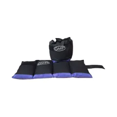 Tobilleras con peso 4kg reforzada carga acero (par)