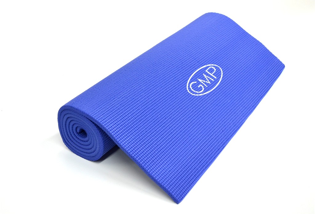 Esterilla para Pilates, Yoga, Fitness, colchoneta Antideslizante, Azul  Claro