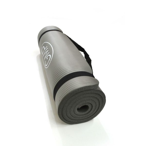 Colchoneta mat NBR caucho 10mm - con tira porta yoga-mat