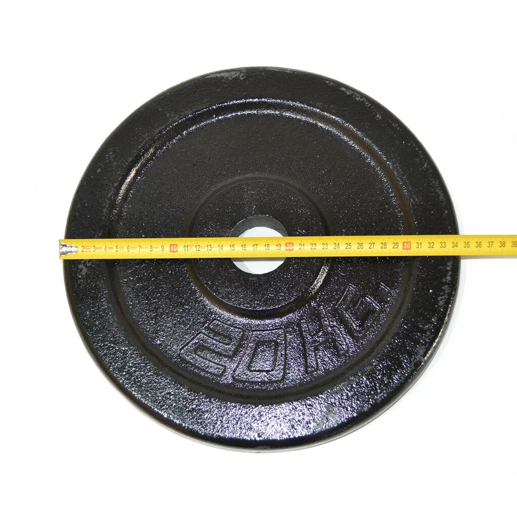 Disco Olimpico Pesa Fundicion 1,25 Kg 50 mm