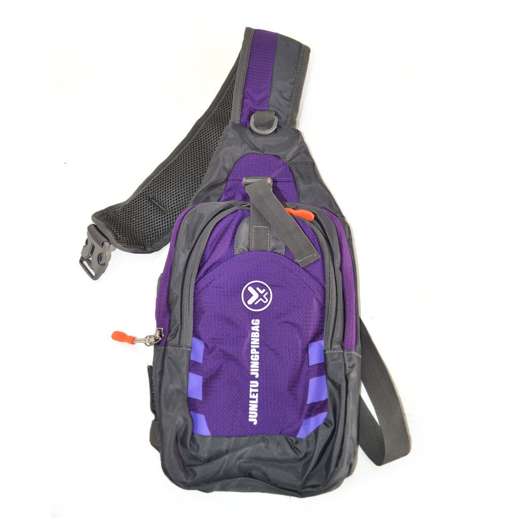 Mochila bandolera morral tactico de running con portabotella - GMP