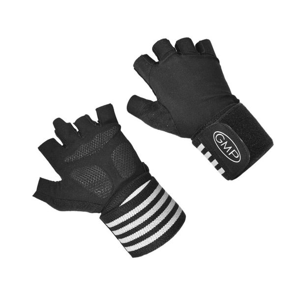 Guantes profesional para gimnasio con muñequera elastizada