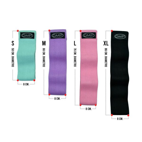 SET BANDAS TELAS CIRCULAR