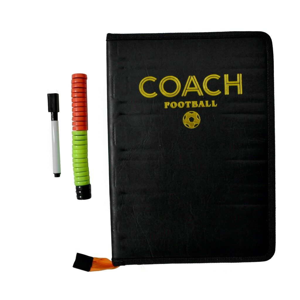 Portátil Pizarra Futbol Entrenador, Carpeta Táctica Plegable