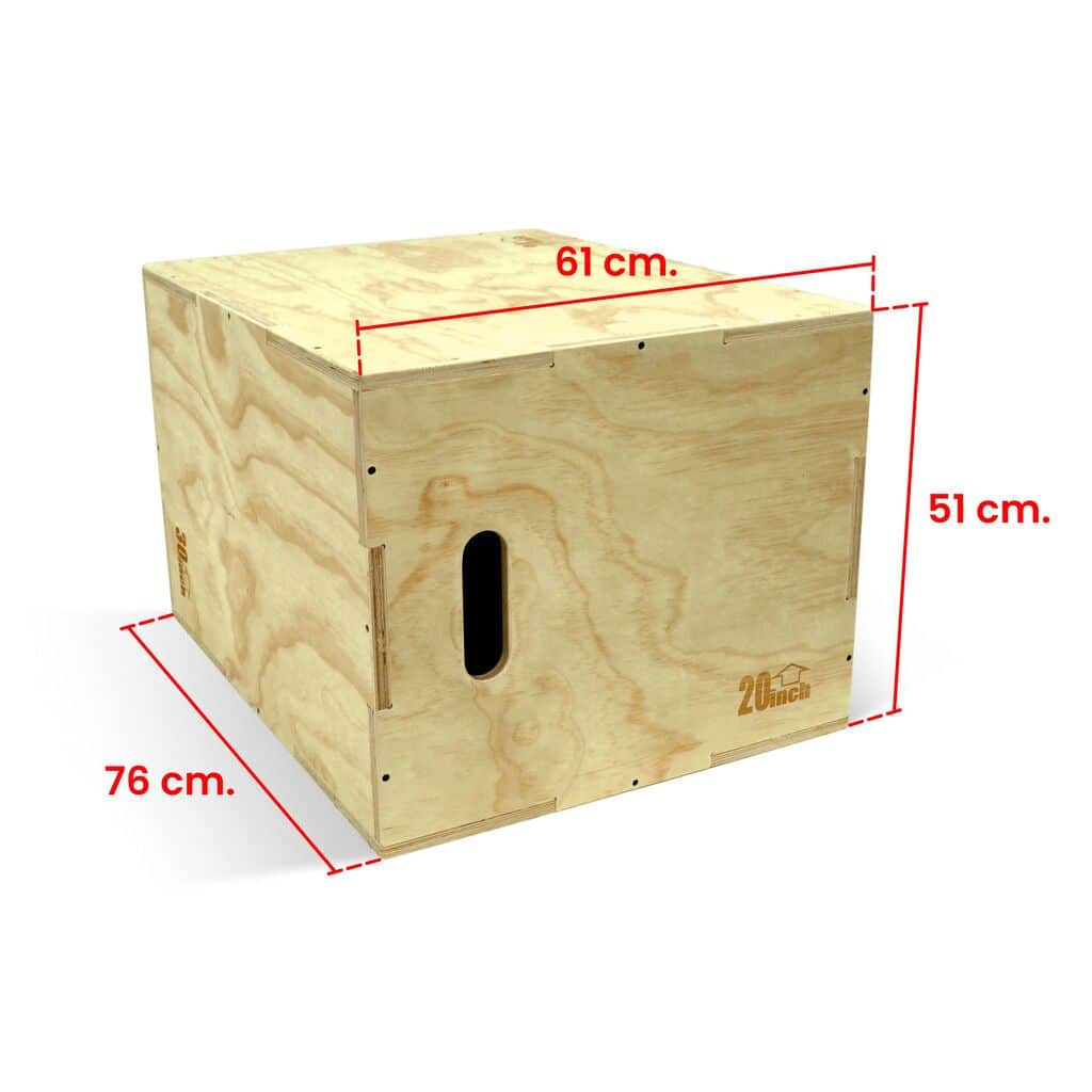 Cajon de Salto Crossfit Mdf 30 x 40 x 50