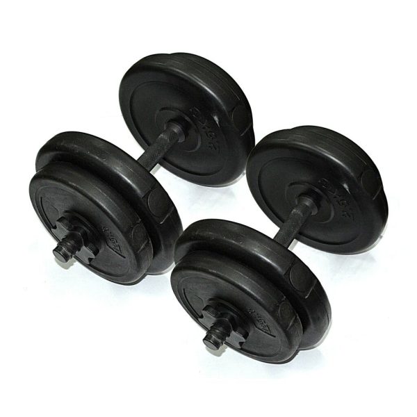 Combo Mancuernas + Discos PVC 15kg