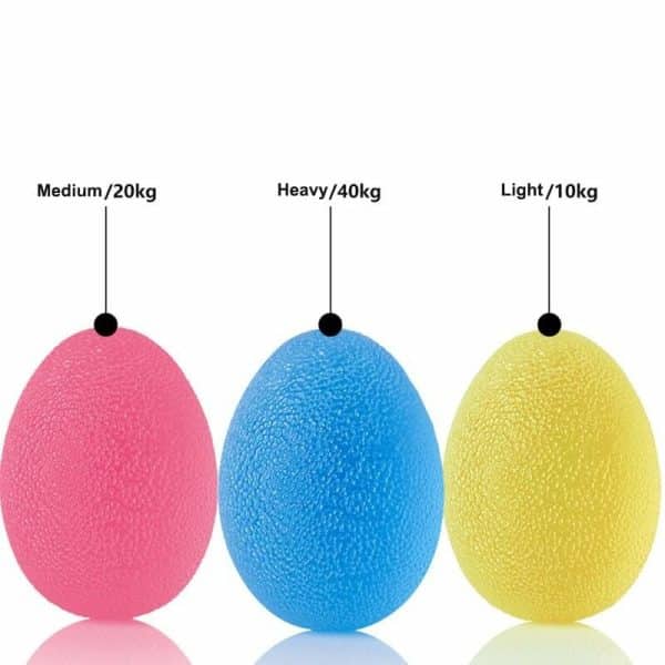 Set de 3 pelotas Huevo antiestress