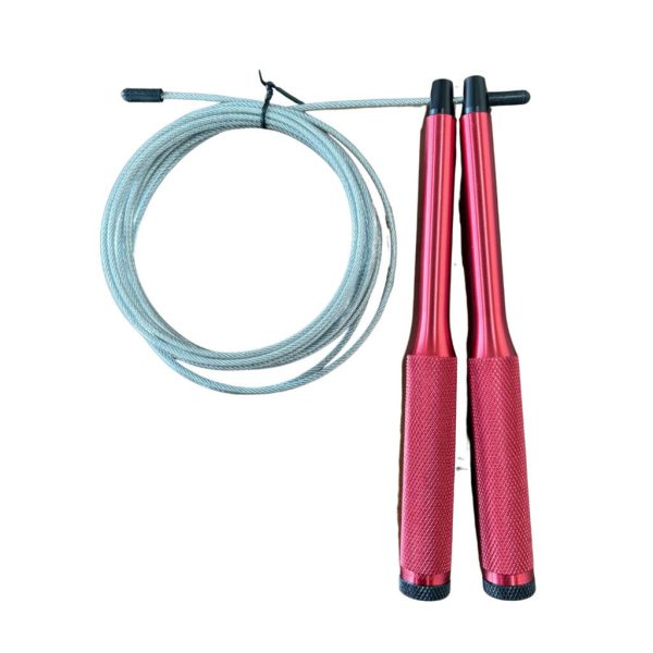 Soga para saltar con rodamientos y puños de aluminio -peso regulable en puños hasta 210gr
