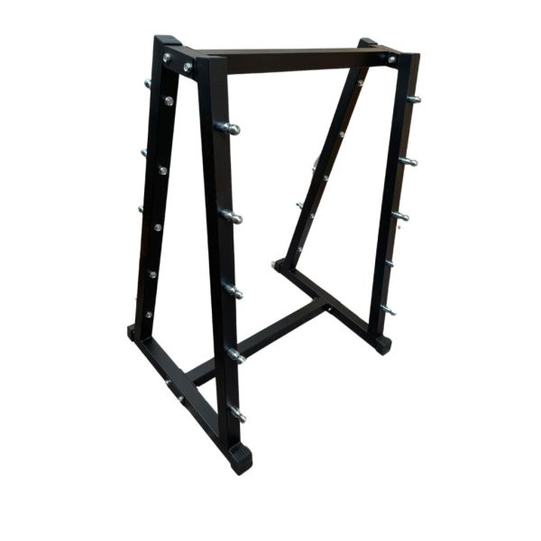 RACK Organizador  para 10 barras de peso integrado horizontal -GMP