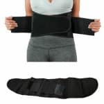 Cinturon lumbar para levantamiento pesos -mujer