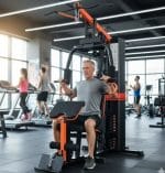 Multigimnasio con 75 kg de pesas con banco scott - Imagen 2