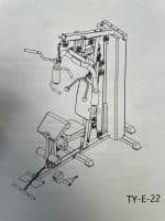 Multigimnasio con 75 kg de pesas con banco scott - Imagen 5
