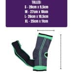 Tobillera Elastica Compresion Deportiva Rehabilitacion (par) - Imagen 3