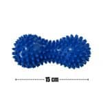 Pelota masajes mani con pinches de 15 x 7 cm - Imagen 3