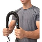 Barra ejercicios de fuerza con resorte - power twister -80Kg - Imagen 5