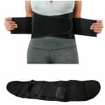 Cinturon lumbar para levantamiento pesos -mujer