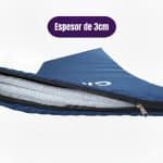 Colchoneta alta resistencia c/cierre -100 x 39 x 3cm doble bagun - Imagen 2