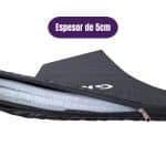 Colchoneta alta resistencia c/cierre -100 x 50 x 5cm doble bagun - Imagen 2