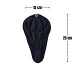 Funda cubre asiento para bicicleta gel con reflectante - Imagen 2