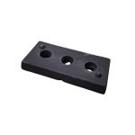 Lingote fundicion para maquinas gimnasio de 5kg 2 orificios