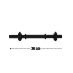 Mancuerna metalica recubierta en PVC con rosca PVC - 25mm - Imagen 4