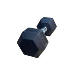 Mancuerna hexagonal engomada  9kg - Imagen 4