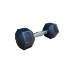 Mancuerna hexagonal engomada  9kg - Imagen 2
