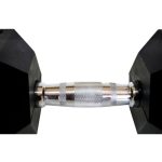 Mancuerna hexagonal engomada 20kg - Imagen 5