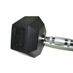 Mancuerna hexagonal engomada 30kg - Imagen 2