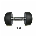 Mancuerna redonda engomada 12,5kg - Imagen 3