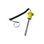 Pasador clavija - registro -traba lingotes c/cable - 12,5 cm - Imagen 2